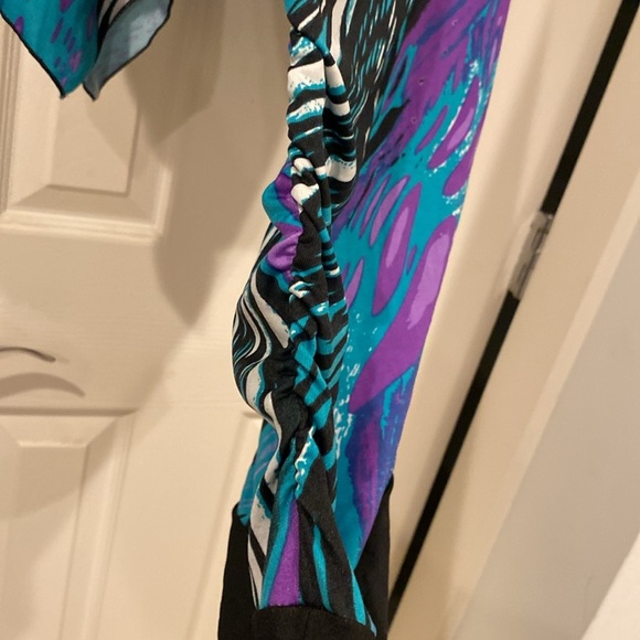 One-Shoulder Graphic Print Mini Dress from Marmalade, size L - Picture 7 of 10